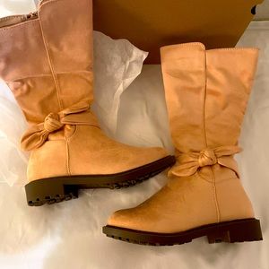 Coutgo Girls Mid Calf Boots